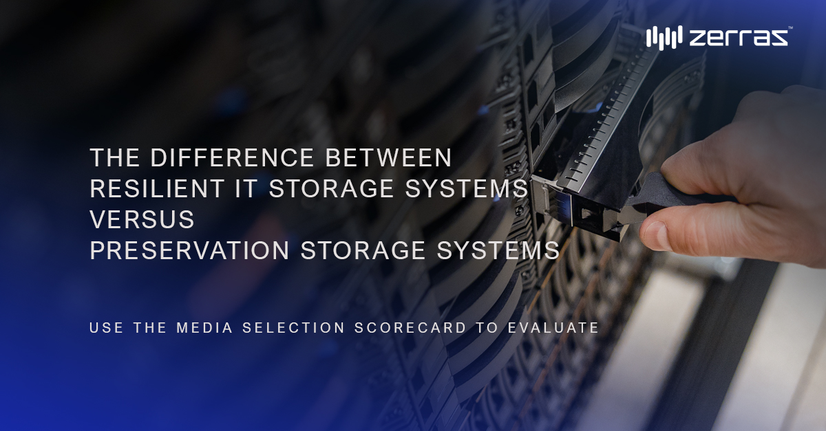 Featured image for “it storage systems for digital preservation”