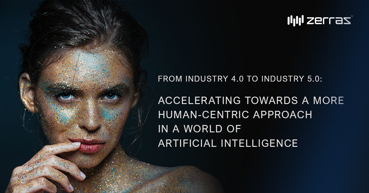 Featured image for “From Industry 4.0 to Industry 5.0: Accelerating towards a more Human-Centric Approach in a world of AI.”